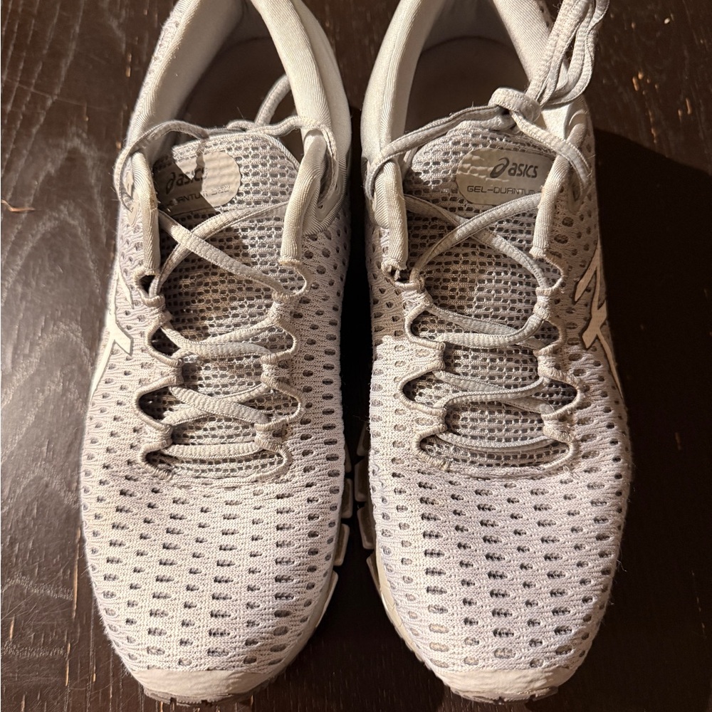 Asics Light Gray Athletic Sneakers